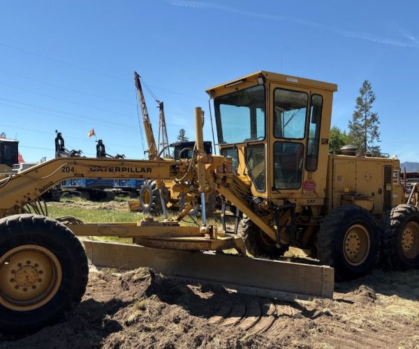 1986 CATERPILLAR 140G MOTOR GRADER W RIPPER ENCLOSED CAB 001