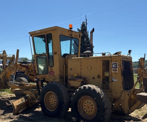 1986 CATERPILLAR 140G MOTOR GRADER W RIPPER ENCLOSED CAB 002