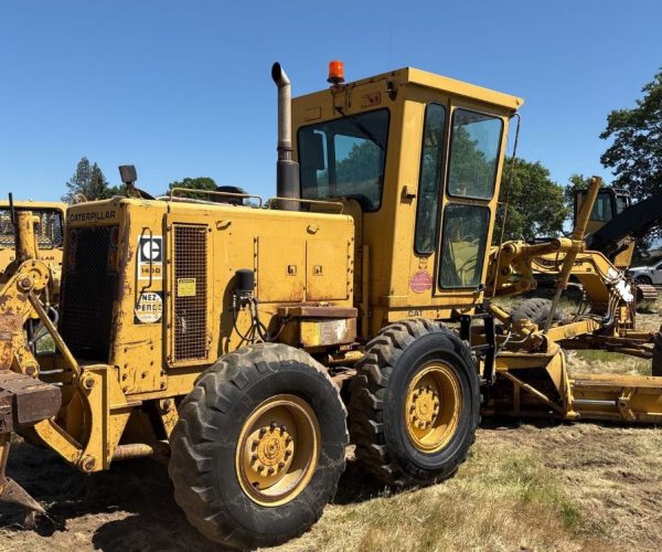 1986 CATERPILLAR 140G MOTOR GRADER W RIPPER ENCLOSED CAB 003