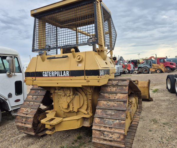 1989 CATERPILLAR D4 CRAWLER DOZER OPEN CAB CANOPY 003