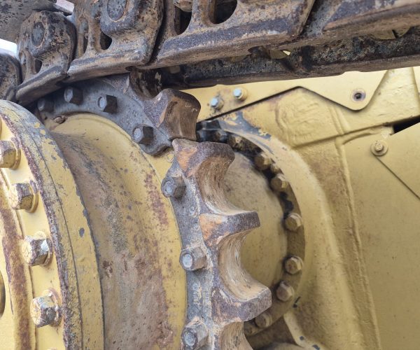 1989 CATERPILLAR D4 CRAWLER DOZER OPEN CAB CANOPY 006