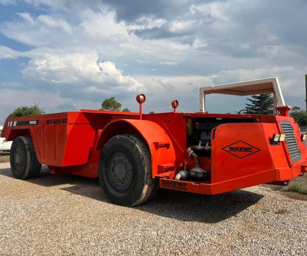 1990 WAGNER MT425 30 TON LOW PROFILE UNDERGROUND ARTICULATED MINING TRUCK 30 TON PAYLOAD 005
