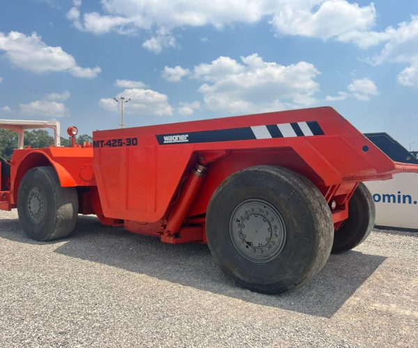 1990 WAGNER MT425 30 TON LOW PROFILE UNDERGROUND ARTICULATED MINING TRUCK 30 TON PAYLOAD 007
