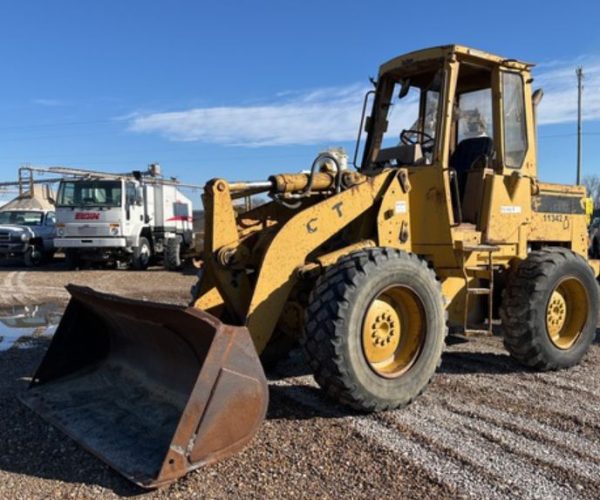 1992 CATERPILLAR 910F WHEEL ENCLOSED CAB LOADER 002