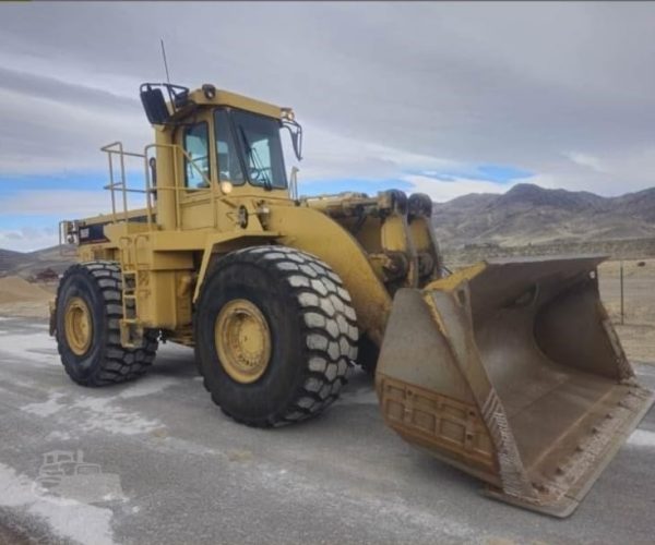 1992 CATERPILLAR 980F WHEEL LOADER ENCLOSED CAB W AC & HEATER 004