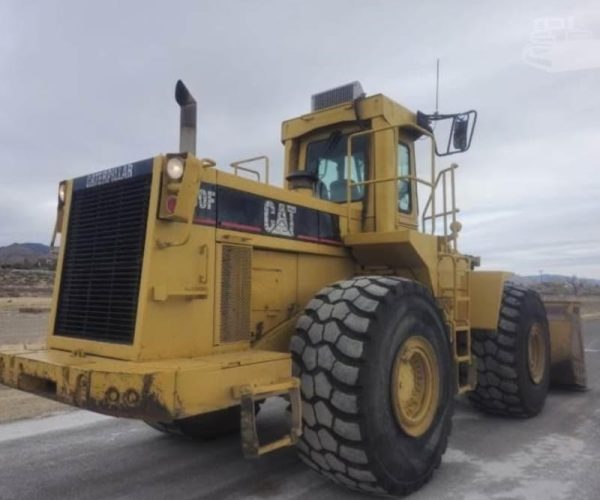1992 CATERPILLAR 980F WHEEL LOADER ENCLOSED CAB W AC & HEATER 006
