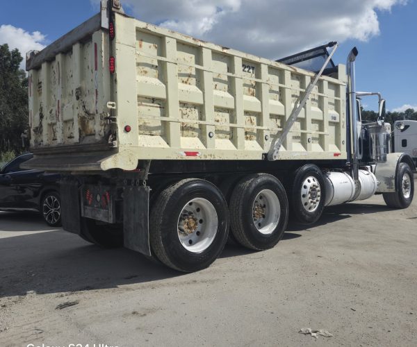 1992 PETERBILT 359 DUMP TRUCK TRI-AXLE CUMMINS BIGCAM 004