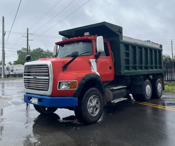 1993 FOR L9000 ORIGINAL DUMP TRUCK TANDEM 16FT LONG BODY 001