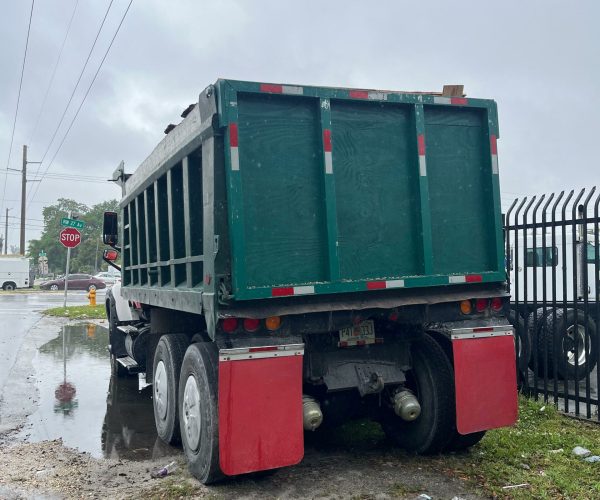 1993 FOR L9000 ORIGINAL DUMP TRUCK TANDEM 16FT LONG BODY 003