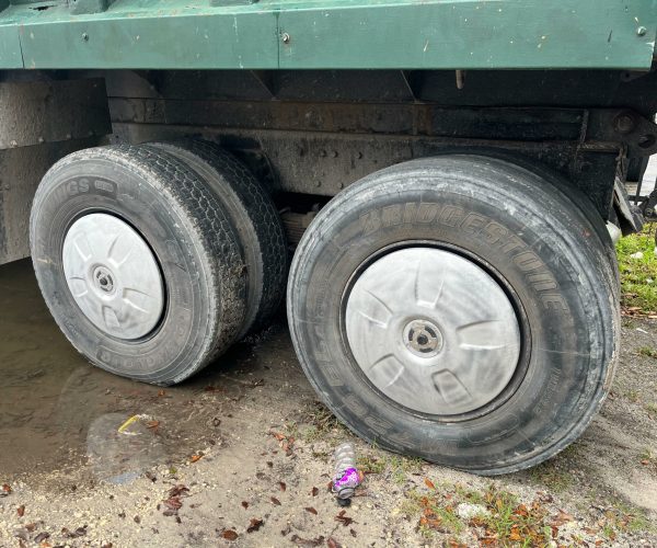 1993 FOR L9000 ORIGINAL DUMP TRUCK TANDEM 16FT LONG BODY 017