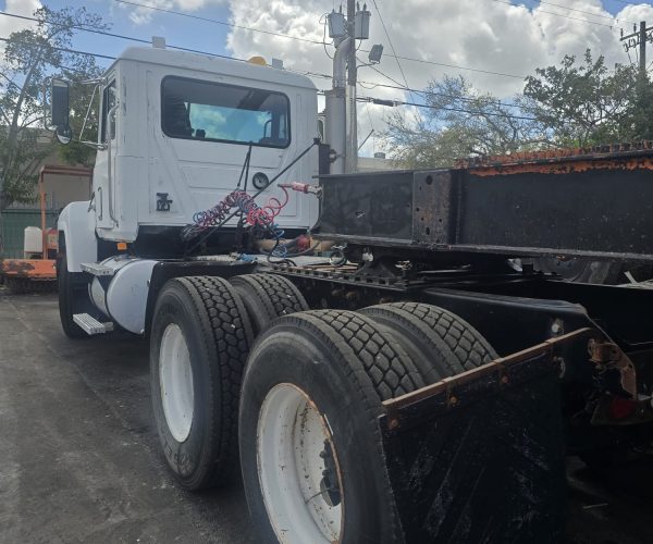 1993 MACK CH DAY CAB TANDEM W ALUMINUM DUMP TRAILER 006