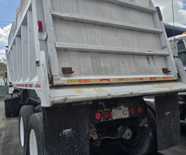 1993 MACK CH DAY CAB TANDEM W ALUMINUM DUMP TRAILER 008