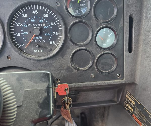 1993 MACK CH DAY CAB TANDEM W ALUMINUM DUMP TRAILER 011