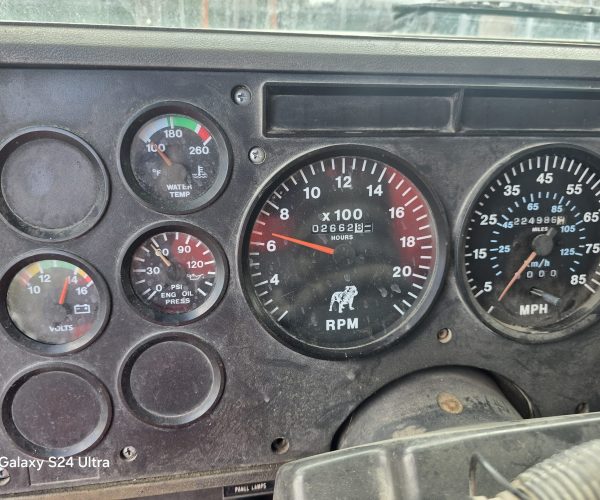 1993 MACK CH DAY CAB TANDEM W ALUMINUM DUMP TRAILER 012