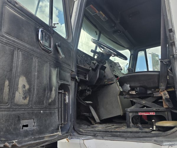 1993 MACK CH DAY CAB TANDEM W ALUMINUM DUMP TRAILER 016