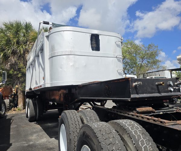 1993 MACK CH DAY CAB TANDEM W ALUMINUM DUMP TRAILER 017