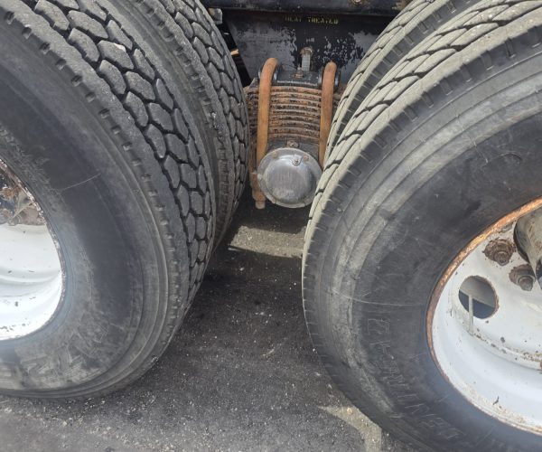 1993 MACK CH DAY CAB TANDEM W ALUMINUM DUMP TRAILER 020