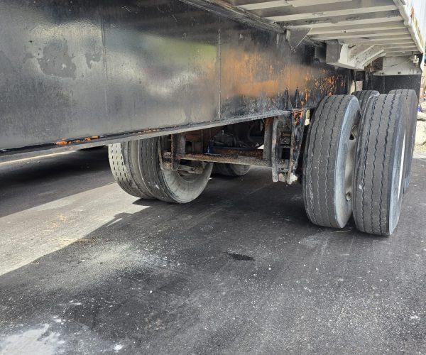 1993 MACK CH DAY CAB TANDEM W ALUMINUM DUMP TRAILER 024