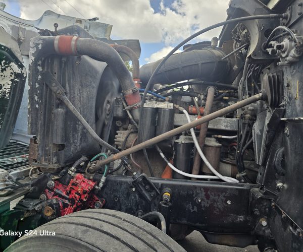 1993 MACK CH DAY CAB TANDEM W ALUMINUM DUMP TRAILER 026
