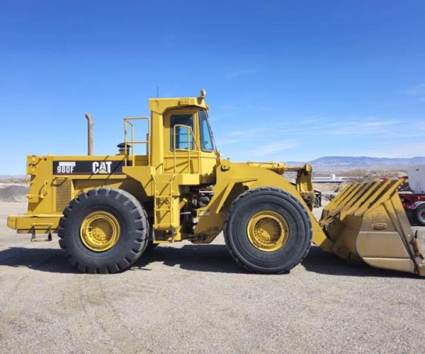 1994 CATERPILLAR 980F WHEEL LOADER ENCLOSED CAB AC 005