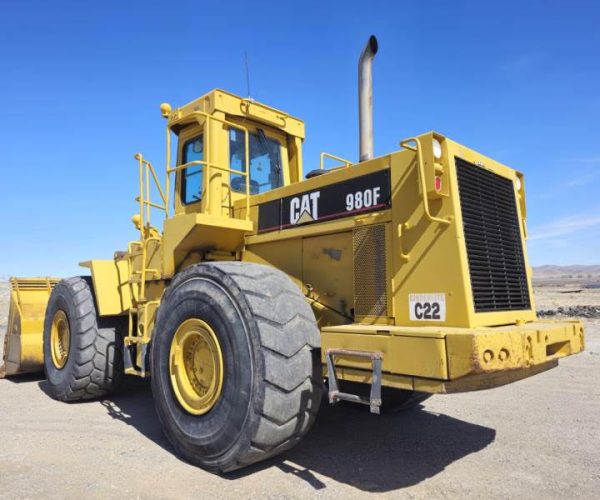 1994 CATERPILLAR 980F WHEEL LOADER ENCLOSED CAB AC 006