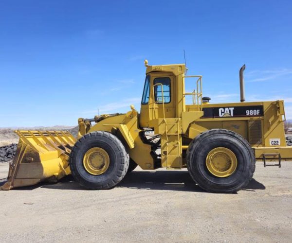 1994 CATERPILLAR 980F WHEEL LOADER ENCLOSED CAB AC 007