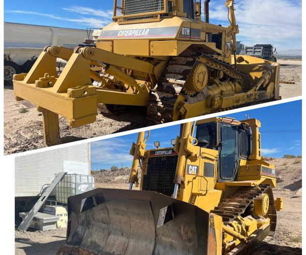 1994 CATERPILLAR D7H CRAWLER DOZER WITH REAR RIPPER 001