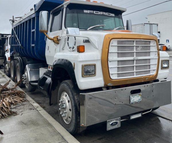 1994 L8000 DUMP TRUCK TRIP AXLE 16FTX 5FT WITH TARP 003