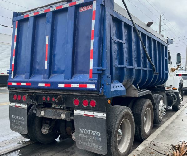 1994 L8000 DUMP TRUCK TRIP AXLE 16FTX 5FT WITH TARP 008