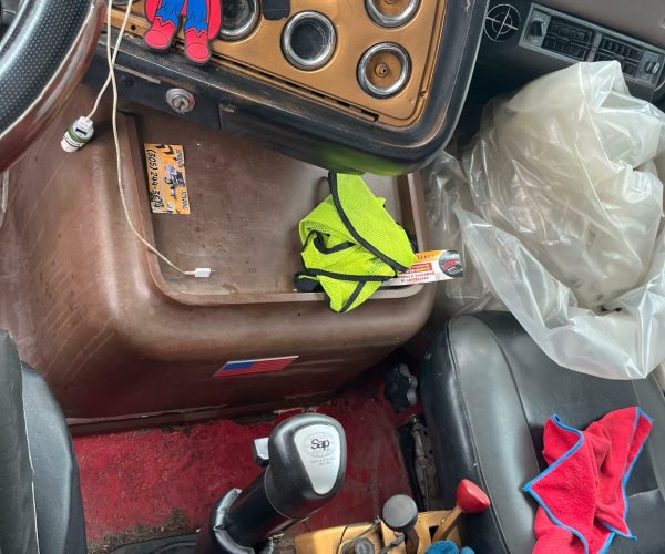 1994 L8000 DUMP TRUCK TRIP AXLE 16FTX 5FT WITH TARP 012