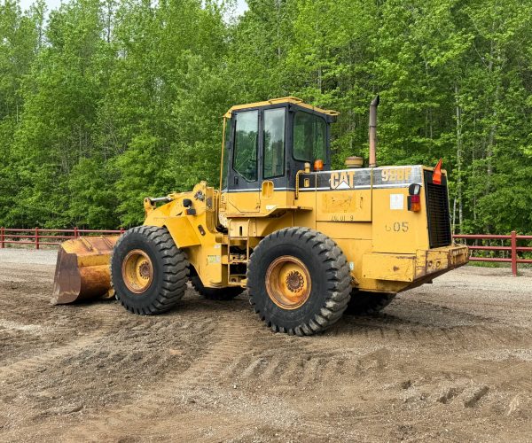 1995 CATERPILLAR 928F WHEEL LOADER ENCLOSED CAB CLEAN GLASS AC 003