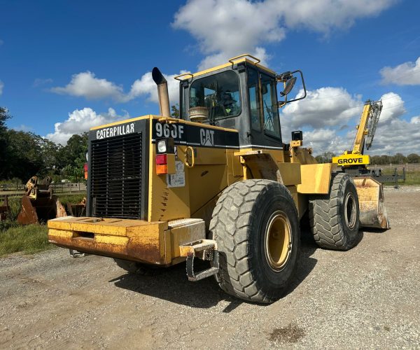 1995 CATERPILLAR 960F WHEEL LOADER ENCLOSED CAB AC 004