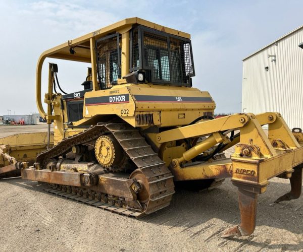1995 CATERPILLAR D7H DOZER CAB TWO CYLINDER MULTI-SHANK RIPPER 002