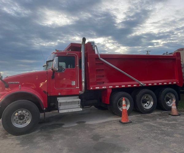 1998 KENWORTH W900 DUMP TRUCK 4X4 TRI-AXLE 002