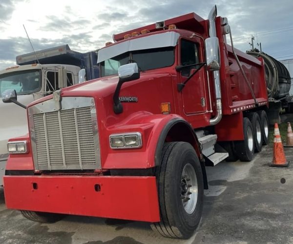 1998 KENWORTH W900 DUMP TRUCK 4X4 TRI-AXLE 003