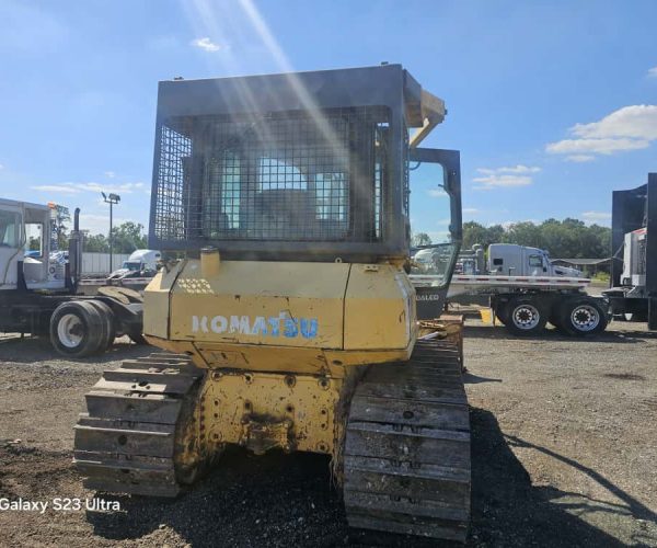 1998 KOMATSU D4P DOZER DOZER ENCLOSED CAB AC WORKING 002