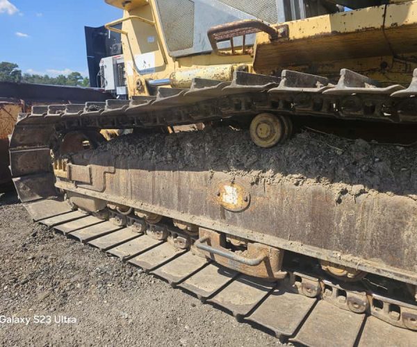 1998 KOMATSU D4P DOZER DOZER ENCLOSED CAB AC WORKING 012