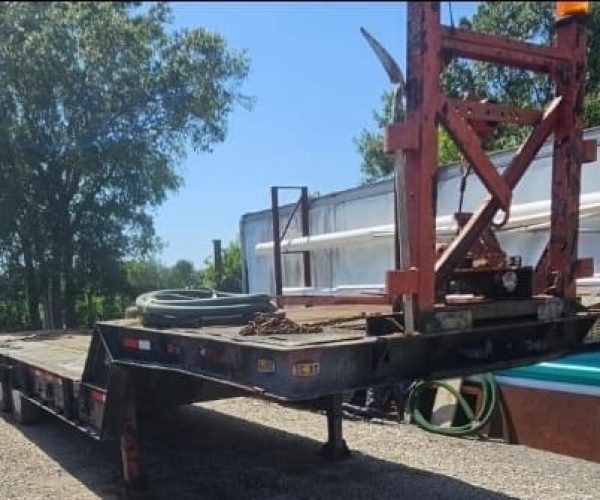 1998 LANDOLL DROP DECK TRAILER, 35 TONS 001