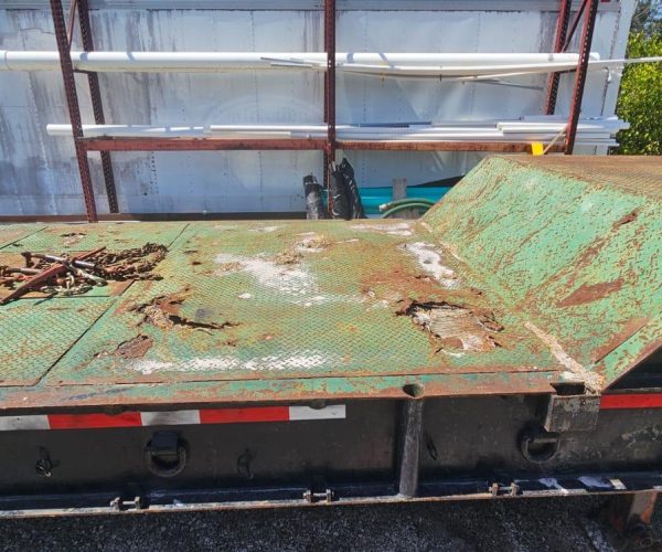 1998 LANDOLL DROP DECK TRAILER, 35 TONS 002
