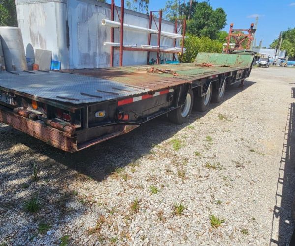 1998 LANDOLL DROP DECK TRAILER, 35 TONS 004
