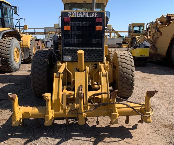 1999 CATERPILLAR 160H MOTOR CAB & AC GRADER W REAR RIPPER 002