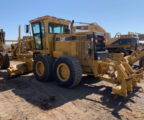 1999 CATERPILLAR 160H MOTOR CAB & AC GRADER W REAR RIPPER 003