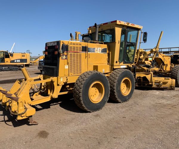 1999 CATERPILLAR 160H MOTOR CAB & AC GRADER W REAR RIPPER 005