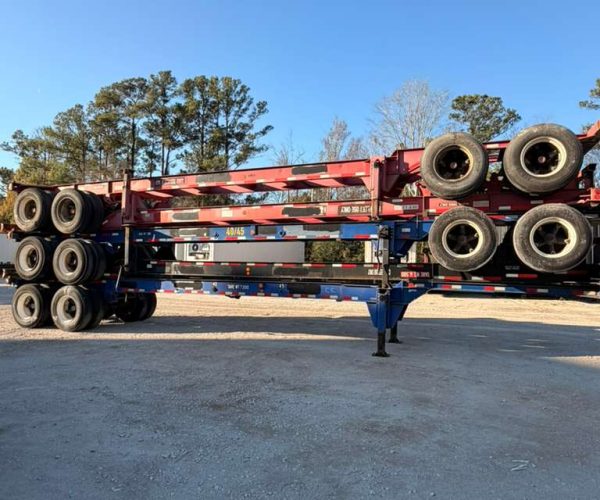 1999 CHASSIS CONTAINER 40FT WITH 11R22.5 TIRES 001