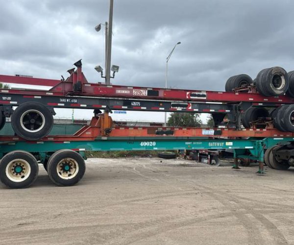 1999 CHASSIS CONTAINERS 40FT 11R22.5 TIRES 003