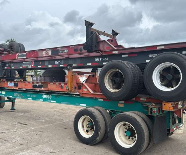 1999 CHASSIS CONTAINERS 40FT 11R22.5 TIRES 004