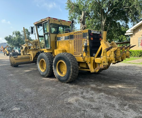 2000 CATERPILLAR 160H MOTORGRADER ENCLOSED CAB, AC REAR RIPPER & PUSH BLOCK 002