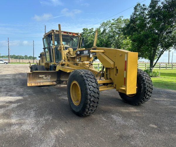 2000 CATERPILLAR 160H MOTORGRADER ENCLOSED CAB, AC REAR RIPPER & PUSH BLOCK 003