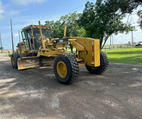 2000 CATERPILLAR 160H MOTORGRADER ENCLOSED CAB, AC REAR RIPPER & PUSH BLOCK 006