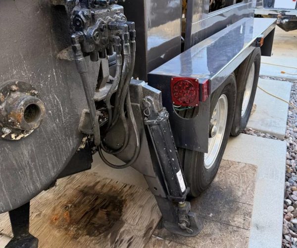 2000 PUTZMEISTER TK70 HP CONCRETE PUMP TRAILER 74 YD³HR PUMPING CAPACITY 002